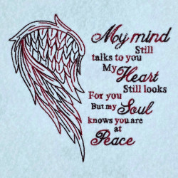 Angel Wing Memorial Quote