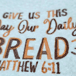 Give Us This Day Bible Verse