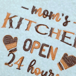 Mom's Kitchen Open 24 Hours Quote