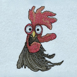 Funny Rooster Face