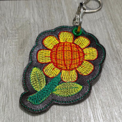 Sunflower Key Fob