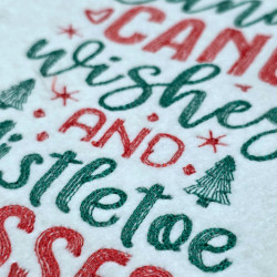 Candy Cane Wishes Quote