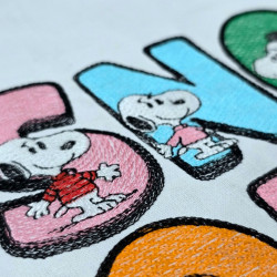 Snoopy Letters With Playful Character