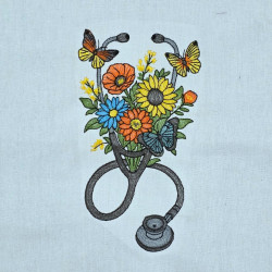 Sunflower Stethoscope