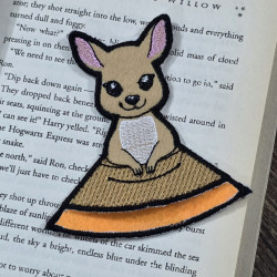 Baby Kangaroo ITH Corner Bookmark