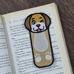 Cute Puppy ITH Bookmark