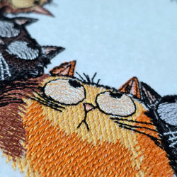 Mischievous Cats Planning Circle