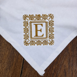 Decorative Border Letter E