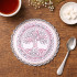 Tree Of Life Lace Edge ITH Coaster
