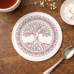 Decorative Tree Of Life ITH Coaster
