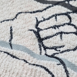 Hang Loose Hand Embossed