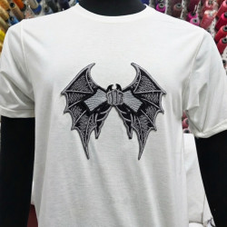 Classic Bat Wing 3D FSL Bow Applique