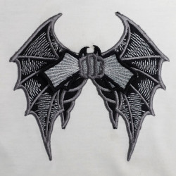 Classic Bat Wing 3D FSL Bow Applique