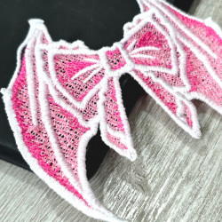 FSL Rosey Bat Wings With Bow