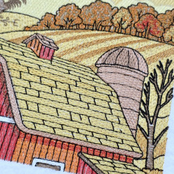 Autumn Barn Roof Panel 02