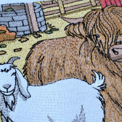 Autumn Farm Friends Panel 03