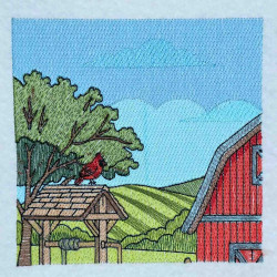 Summer Barn Panel Embroidery Designs