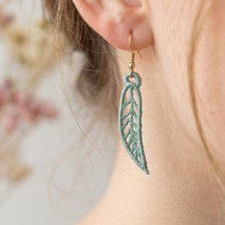 Elegant Leaf Earrings FSL