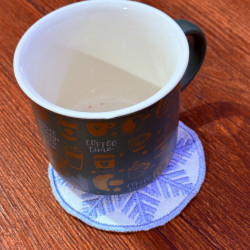 Winter Frost ITH Coaster
