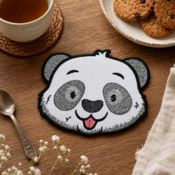 Cute Panda Face ITH Coaster