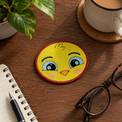 Sweet Chick Face ITH Coaster