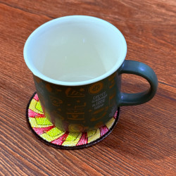 Christmas Swirl ITH Coaster