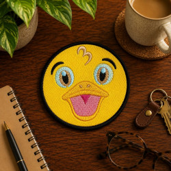 Happy Duck Face ITH Coaster