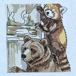 Woodland Animal Panel 04