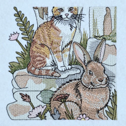 Woodland Animal Panel 05