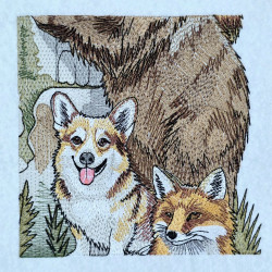 Woodland Animal Panel 06