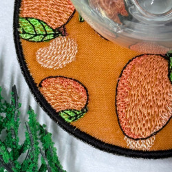 Mango Wine Stem ITH Coaster
