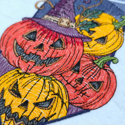 Pumpkins Garden Flag 02