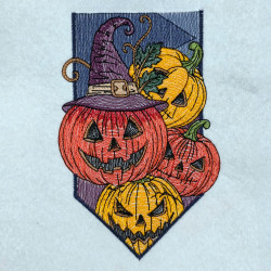 Pumpkins Garden Flag 02