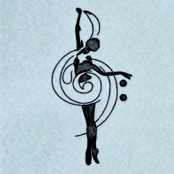 Dancing Ballerina Clef