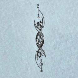 Musical DNA Helix
