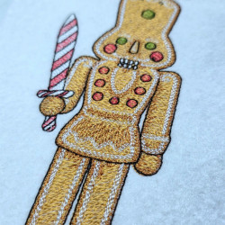 Classic Gingerbread Nutcracker Soldier