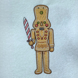 Classic Gingerbread Nutcracker Soldier