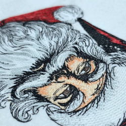 Christmas Santa Face