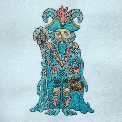 Mystic Ocean Pirate Nutcracker