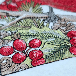 Snowy Cardinal Flag 02
