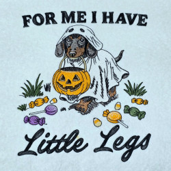 Dachshund Ghost Little Legs Quote