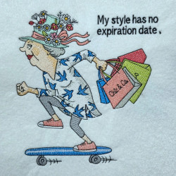 Ageless Style Shopping Lady Quote