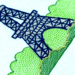 Paris Eiffel Tower Hot Air Balloon