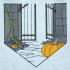 Welcome Fools Haunted Halloween Garden Flag 02