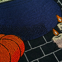 Halloween Potion Cauldron Garden Flag 02