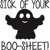 Boo-Sheet Funny Quote