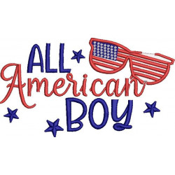 All American Boy With Glasses