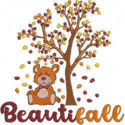Beautifall Tree And Teddy 