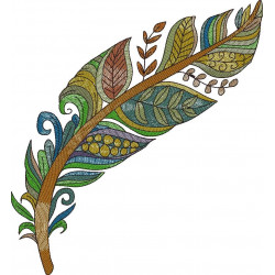 Colorful Leaf Art