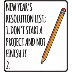 New Year Resolution List